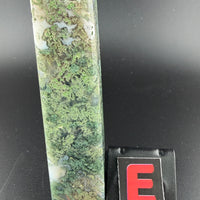 Moss Agate Obelisk Towers-Earth Fairy Holistics