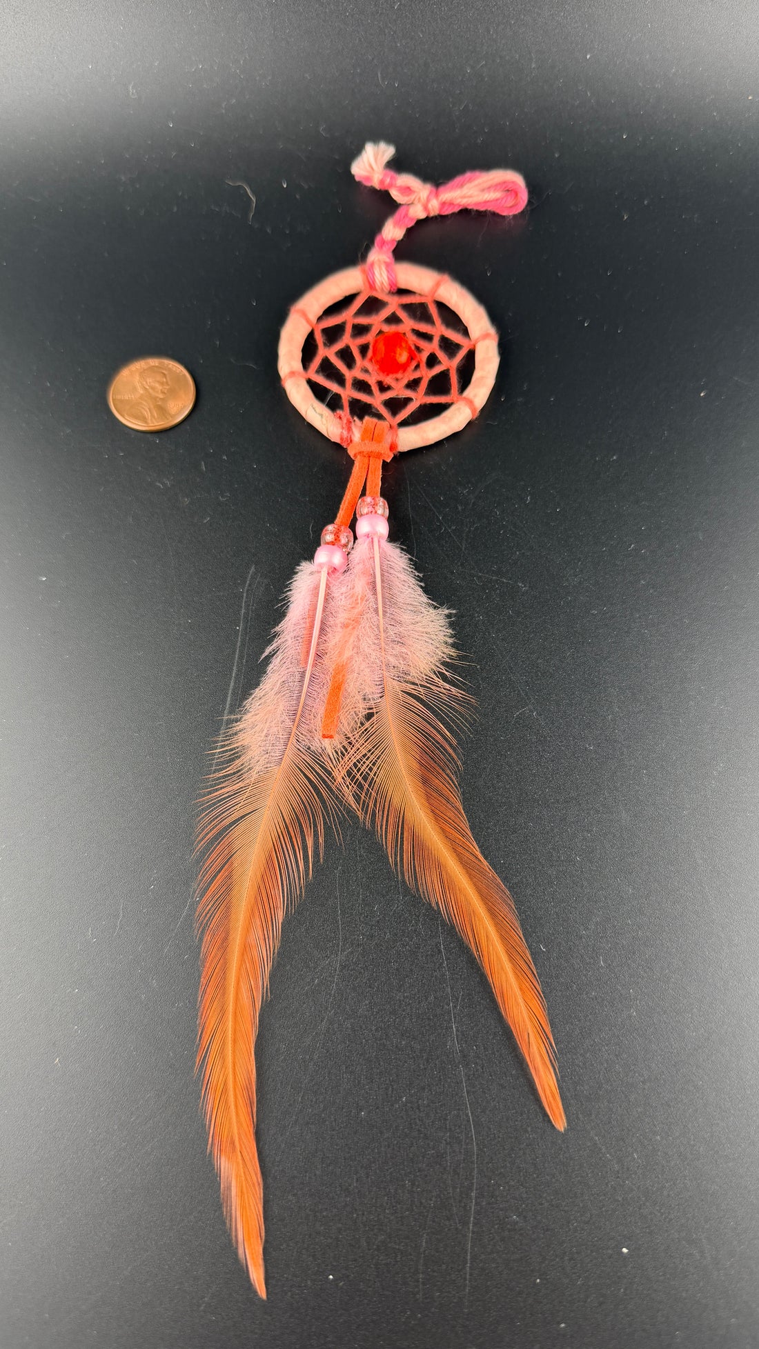 Spirit Wolf Dreamcatchers/Leather Keychains-Earth Fairy Holistics