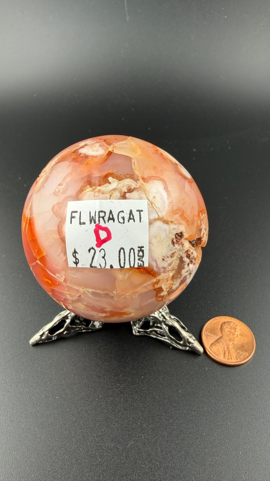 Flower Agate Spheres-Earth Fairy Holistics
