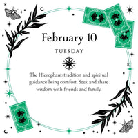 2026 Witch's Calendar: Daily Magick Day-to-Day Calendar by Barbara Meiklejohn-Free-Earth Fairy Holistics