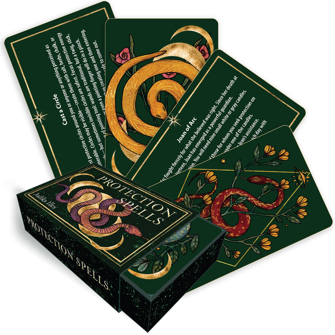 Protection Spells: 36 Cards for Magical Self-Defense (Mini)-Earth Fairy Holistics