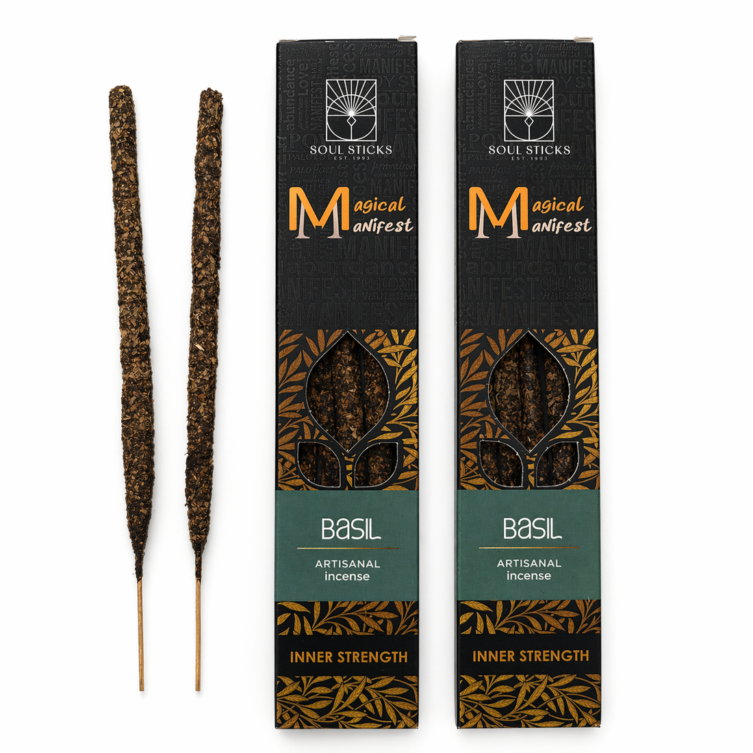 Incense Sticks - Inner Strength Basil Magical Manifest-Earth Fairy Holistics