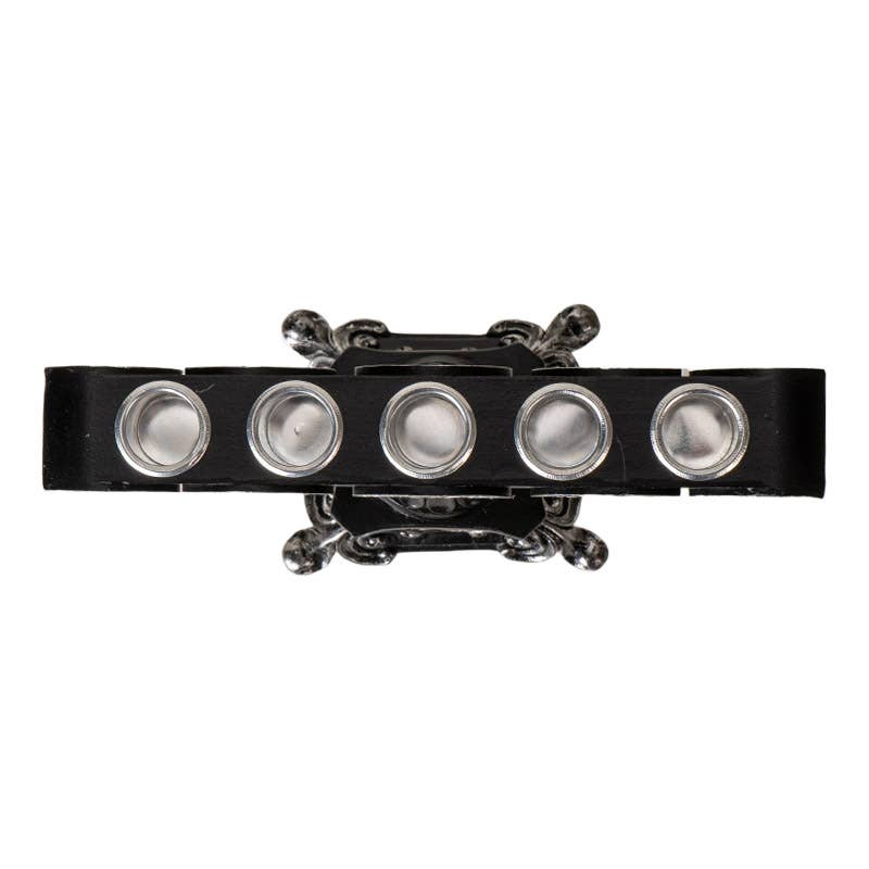 15641 Triple Moon Candleholder-Earth Fairy Holistics
