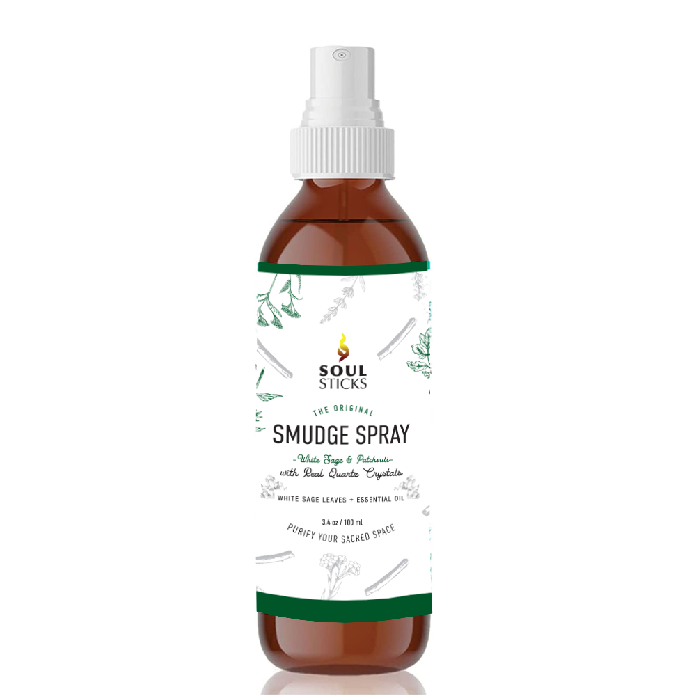Smudge Spray - White Sage & Patchouli Soul Sticks (3.5 oz)-Earth Fairy Holistics