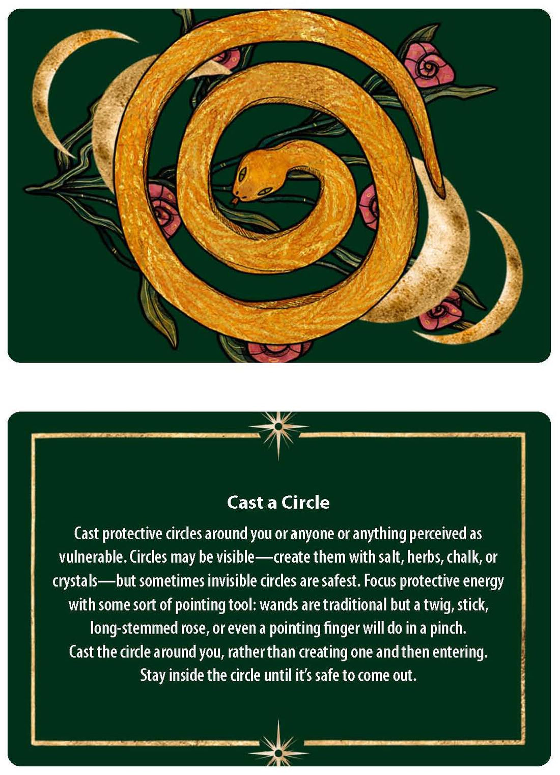 Protection Spells: 36 Cards for Magical Self-Defense (Mini)-Earth Fairy Holistics