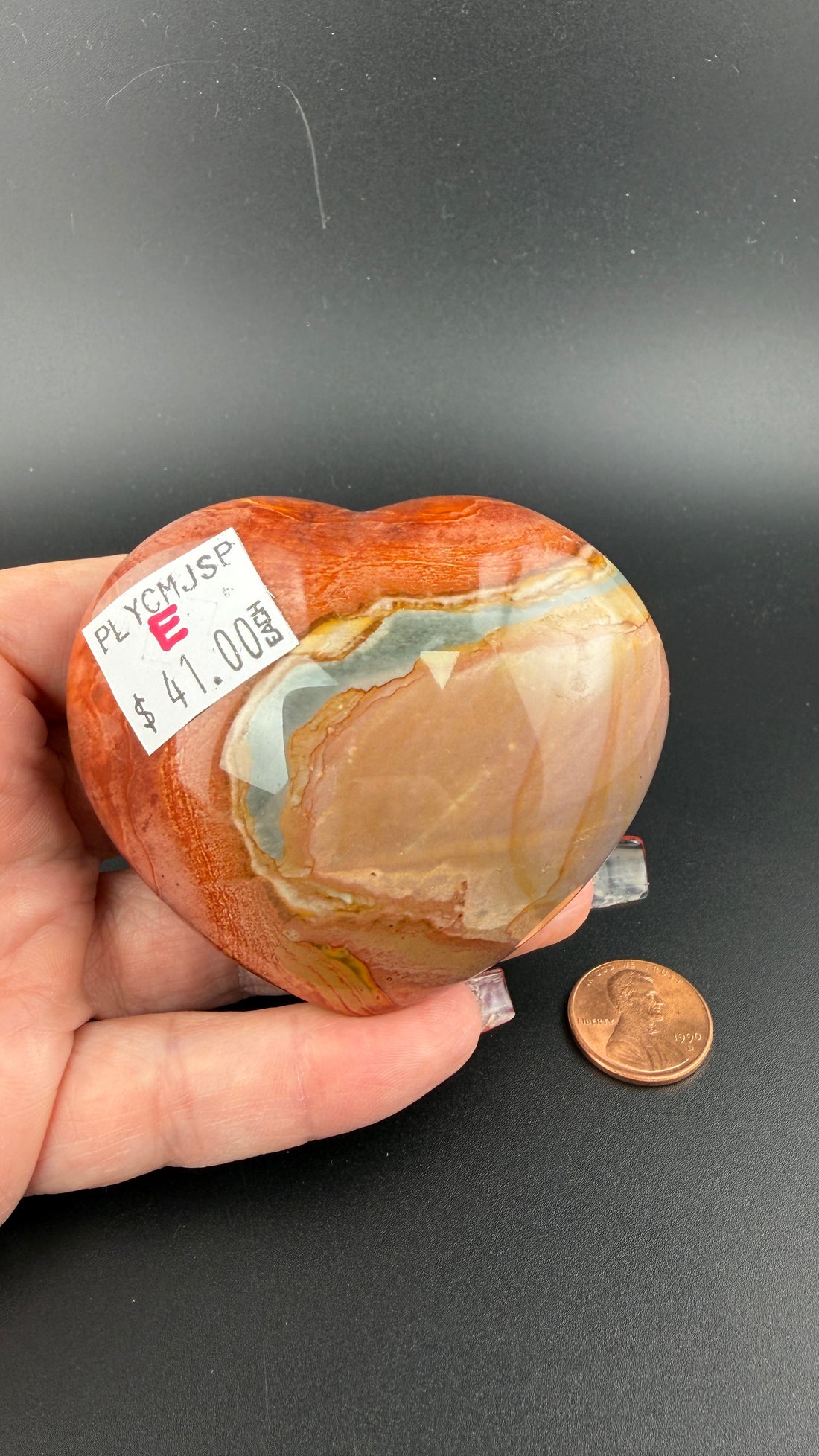Polychrome Jasper Hearts-Earth Fairy Holistics