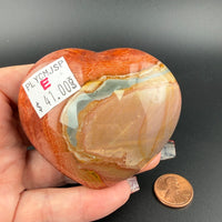 Polychrome Jasper Hearts-Earth Fairy Holistics