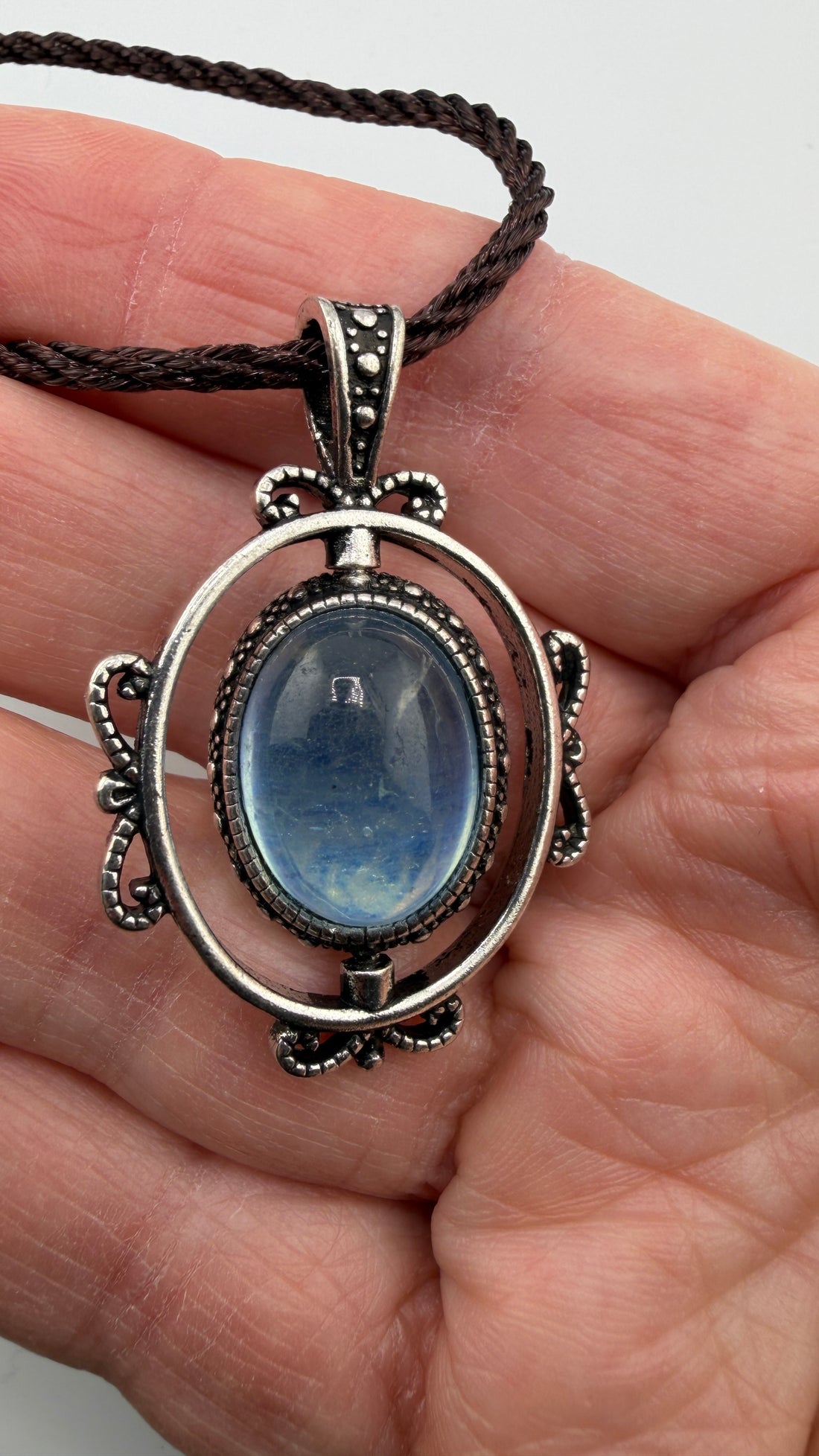 Crystal Spinner Necklace Pendant (Various Stones)-Earth Fairy Holistics