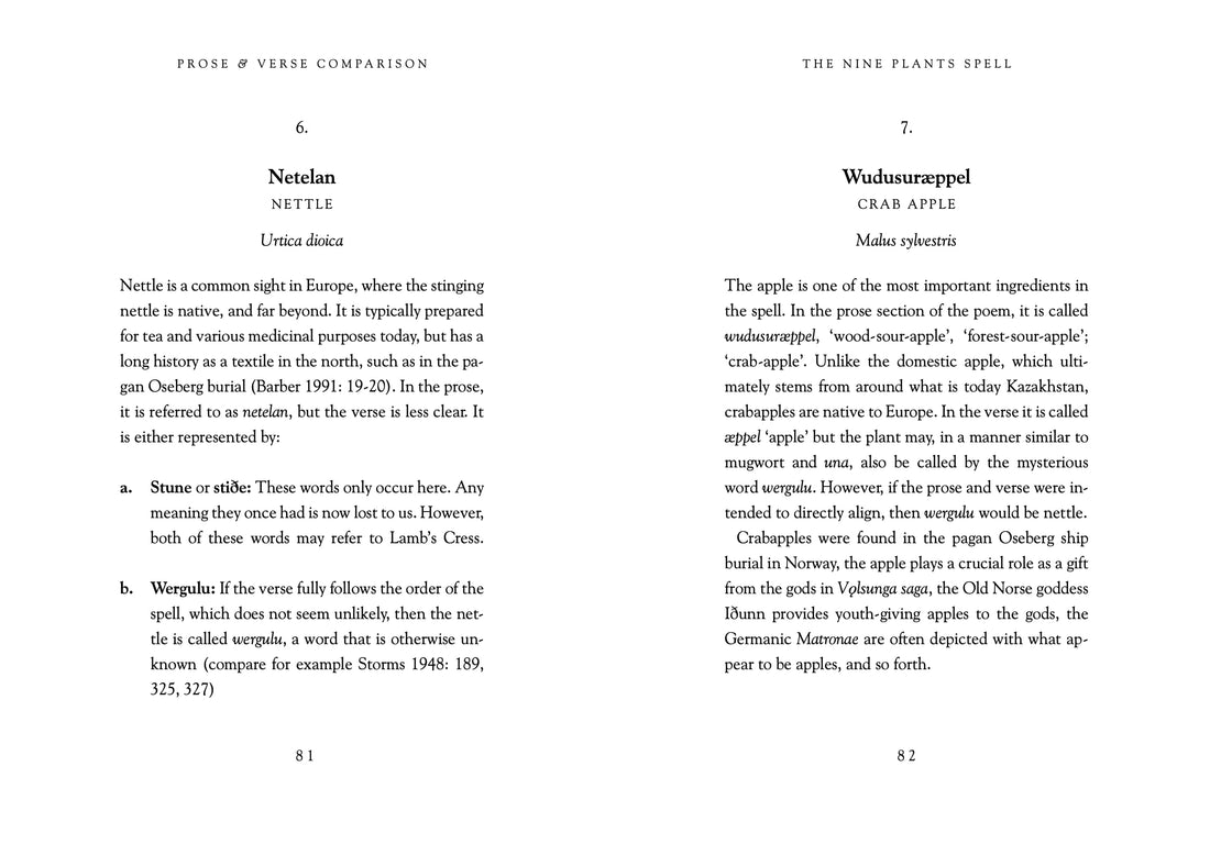 The Nine Plants Spell, 3rd Edition by Joseph S. Hopkins-Earth Fairy Holistics