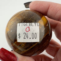 Tiger's Eye Spheres-Earth Fairy Holistics