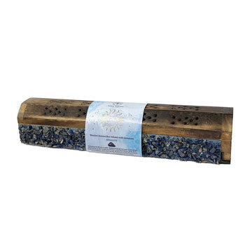 Sodalite Elements Crystal Wooden Coffin Box-Earth Fairy Holistics