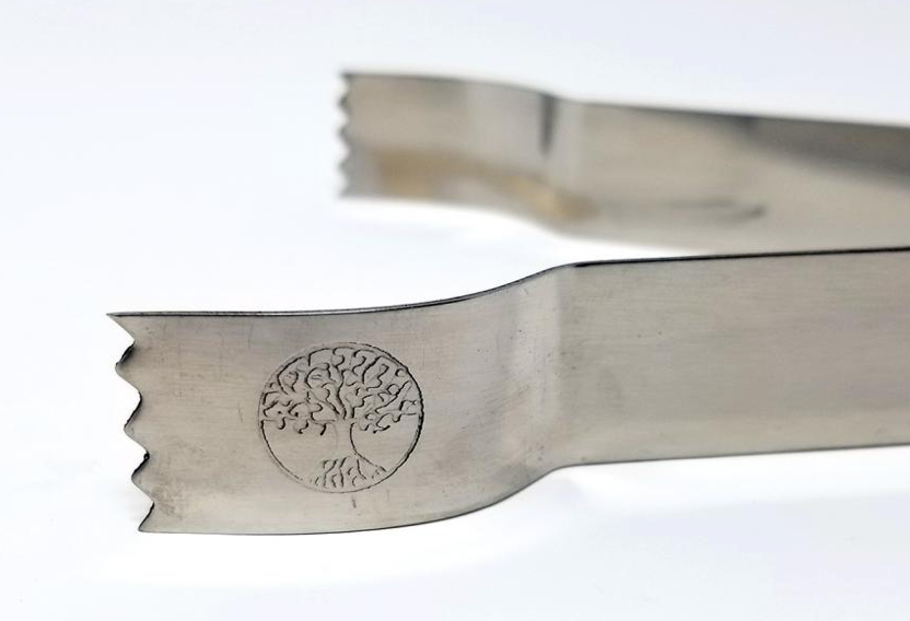 Tree of Life Stainless Steel Tongs 5.75"L 0.75"W