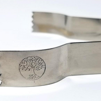 Tree of Life Stainless Steel Tongs 5.75"L 0.75"W