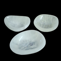 Natural Cut Selenite Bowl (4-5")-Earth Fairy Holistics