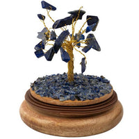 GEMSTONE TREES IN A GLASS DOME-Earth Fairy Holistics