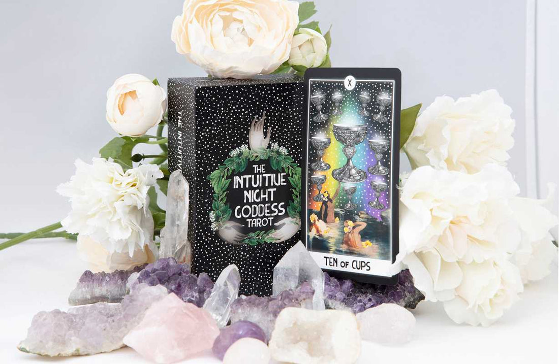 Intuitive Night Goddess Tarot by Linzi Silverman-Earth Fairy Holistics