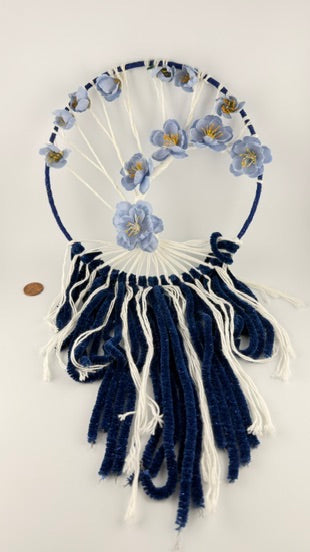 Spirit Wolf Dreamcatchers/Leather Keychains-Earth Fairy Holistics