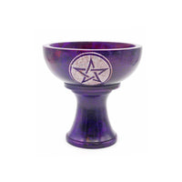 Soapstone Smudge Bowl w/ Stand - Pentacle-Earth Fairy Holistics
