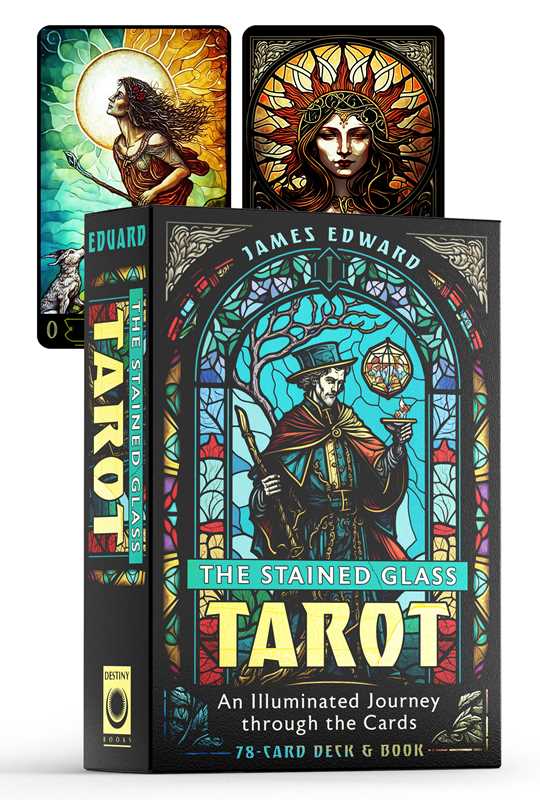 Stained Glass Tarot by James Edward-Earth Fairy Holistics