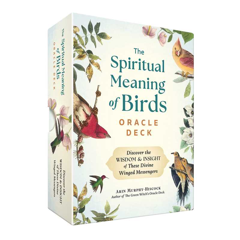 Spiritual Meaning of Birds Oracle Deck by Arin Murphy-Hiscock-Earth Fairy Holistics