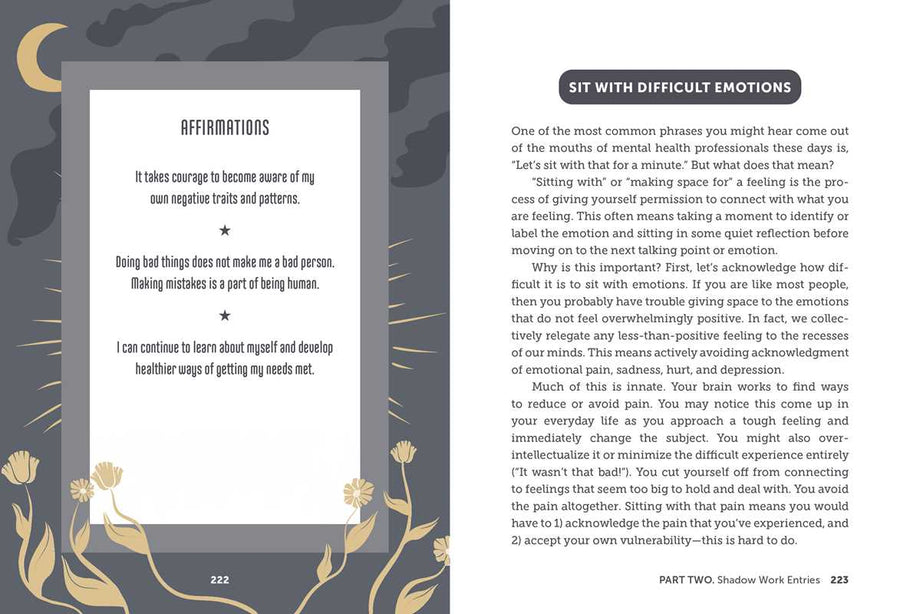 Shadow Work Workbook by Jor-El Caraballo-Earth Fairy Holistics