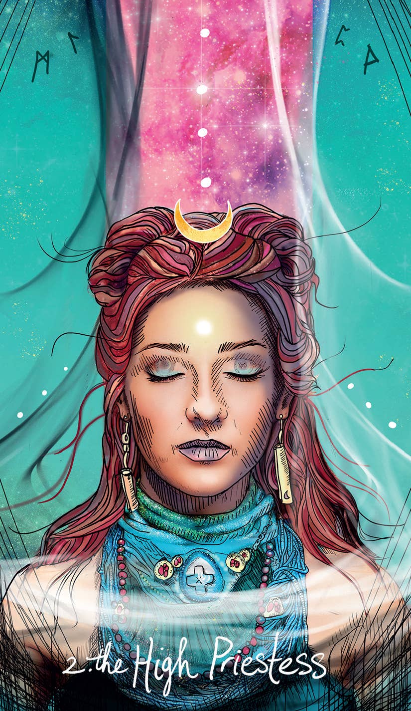 The Light Seer's Pocket Tarot-Earth Fairy Holistics