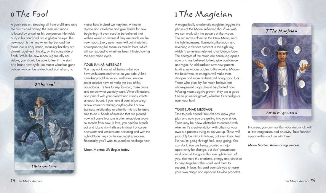 Lunar Tarot by Jayne Wallace-Earth Fairy Holistics