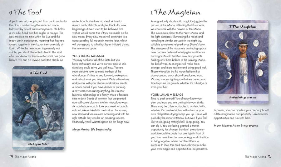 Lunar Tarot by Jayne Wallace-Earth Fairy Holistics