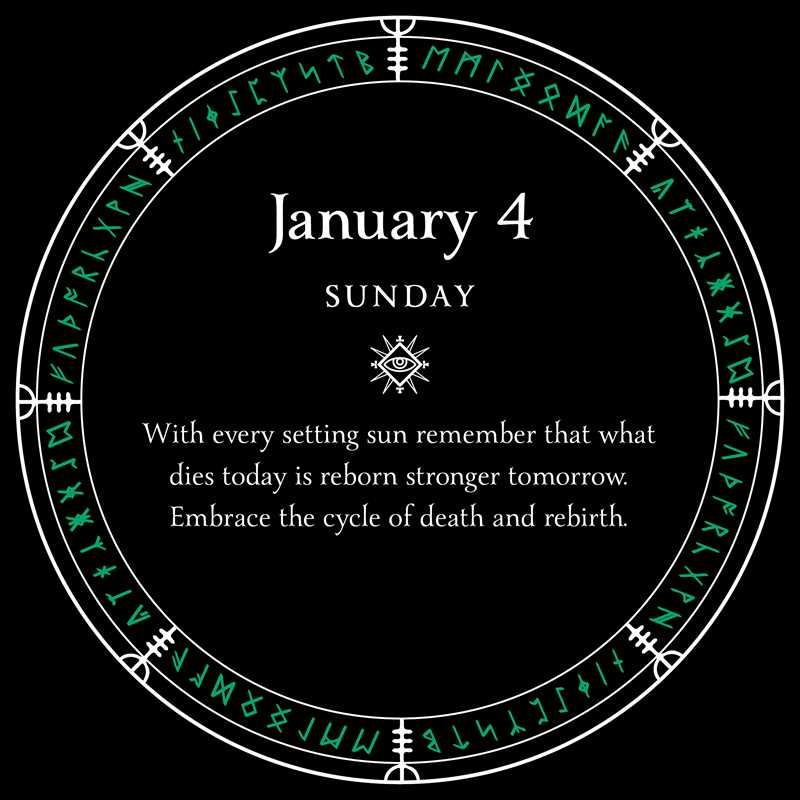 2026 Witch's Calendar: Daily Magick Day-to-Day Calendar by Barbara Meiklejohn-Free-Earth Fairy Holistics