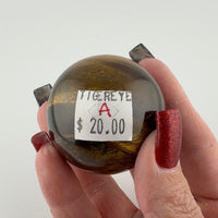 Tiger's Eye Spheres-Earth Fairy Holistics