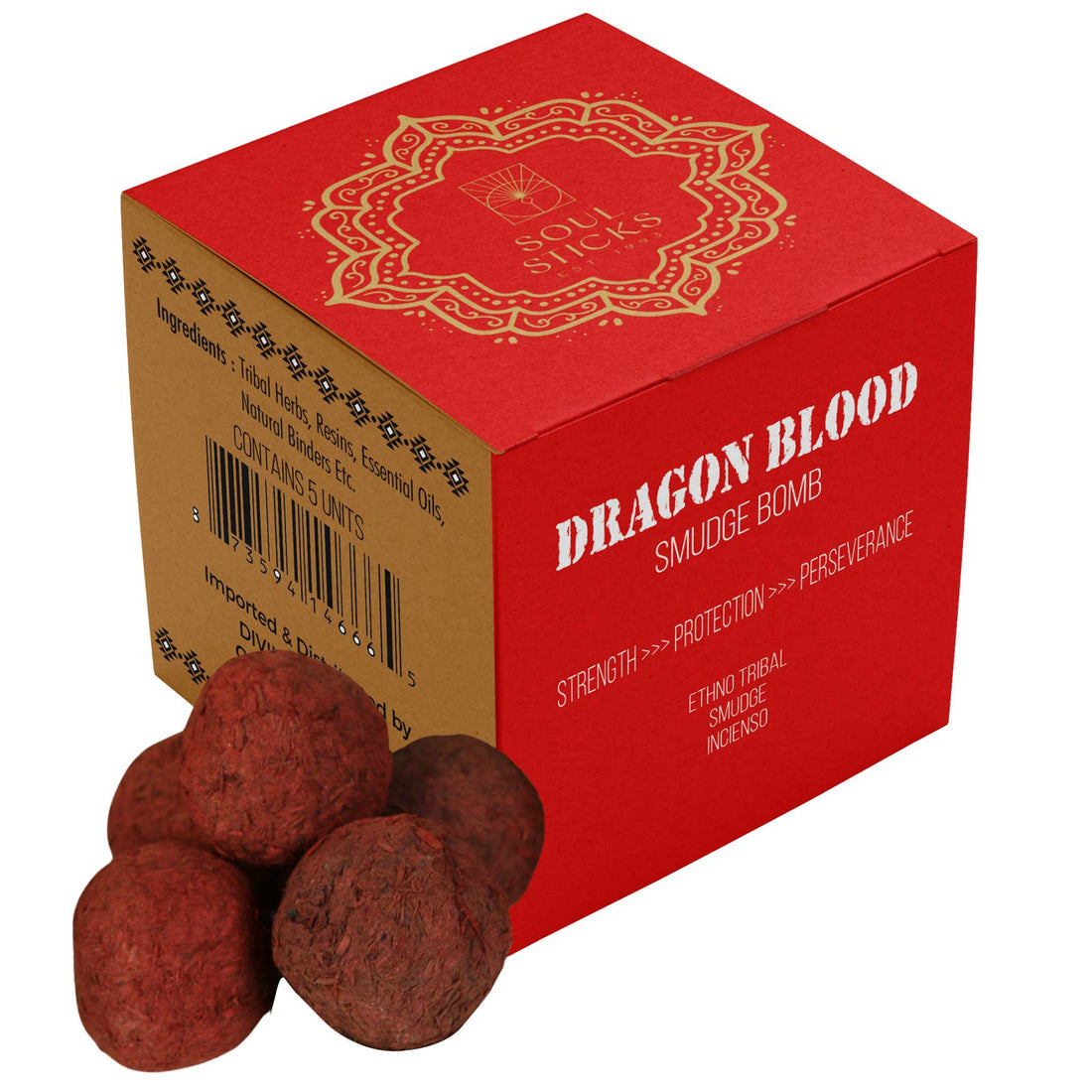 Dragons Blood Smudge Bombs w/ Burner-Earth Fairy Holistics