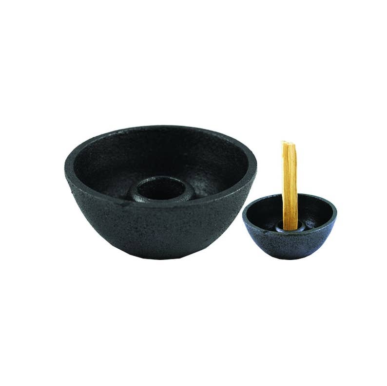 Cast Iron Palo Santo Burner (4 in.)-Earth Fairy Holistics