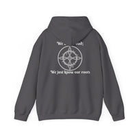 "We aren't bad; We just know our roots" Unisex Heavy Blend™ Hooded Sweatshirt-Earth Fairy Holistics