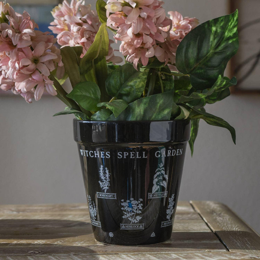 Witches Spell Garden Planter Pot-Earth Fairy Holistics