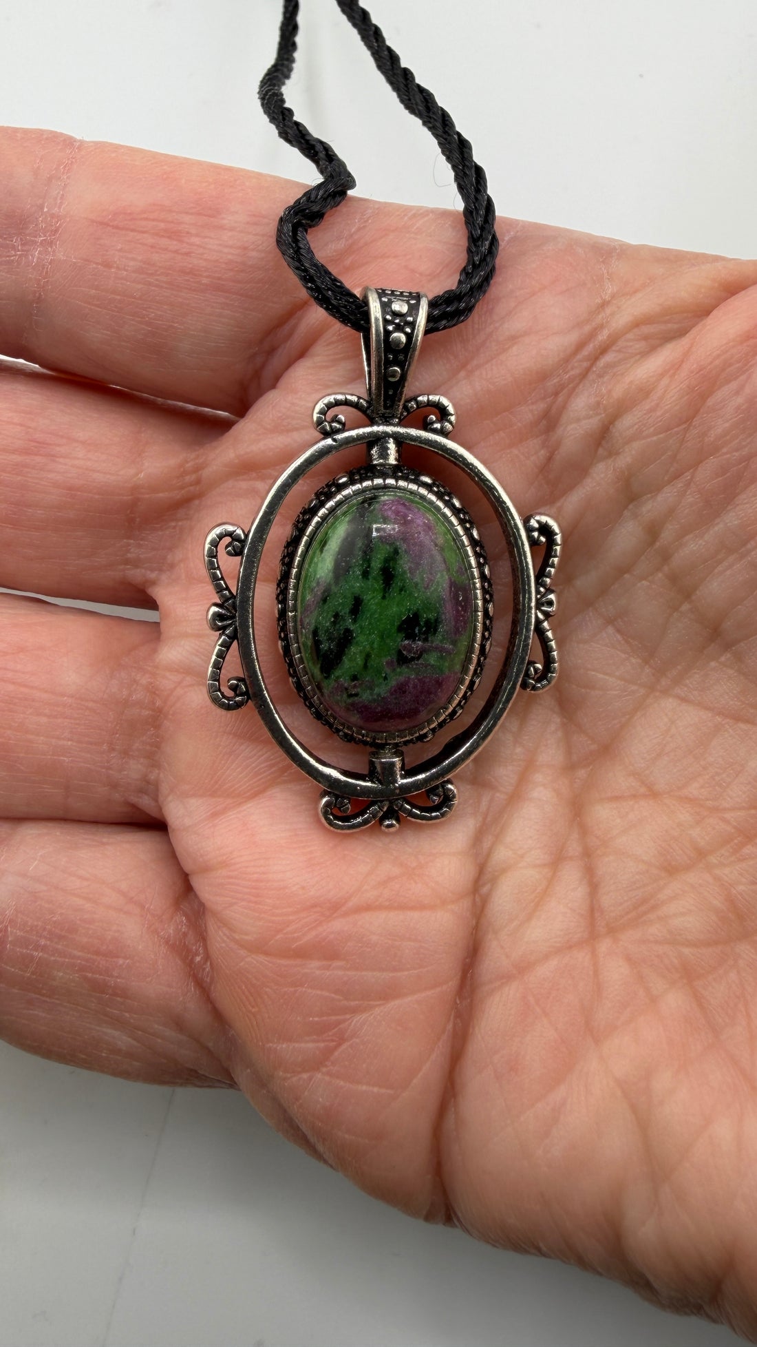 Crystal Spinner Necklace Pendant (Various Stones)-Earth Fairy Holistics