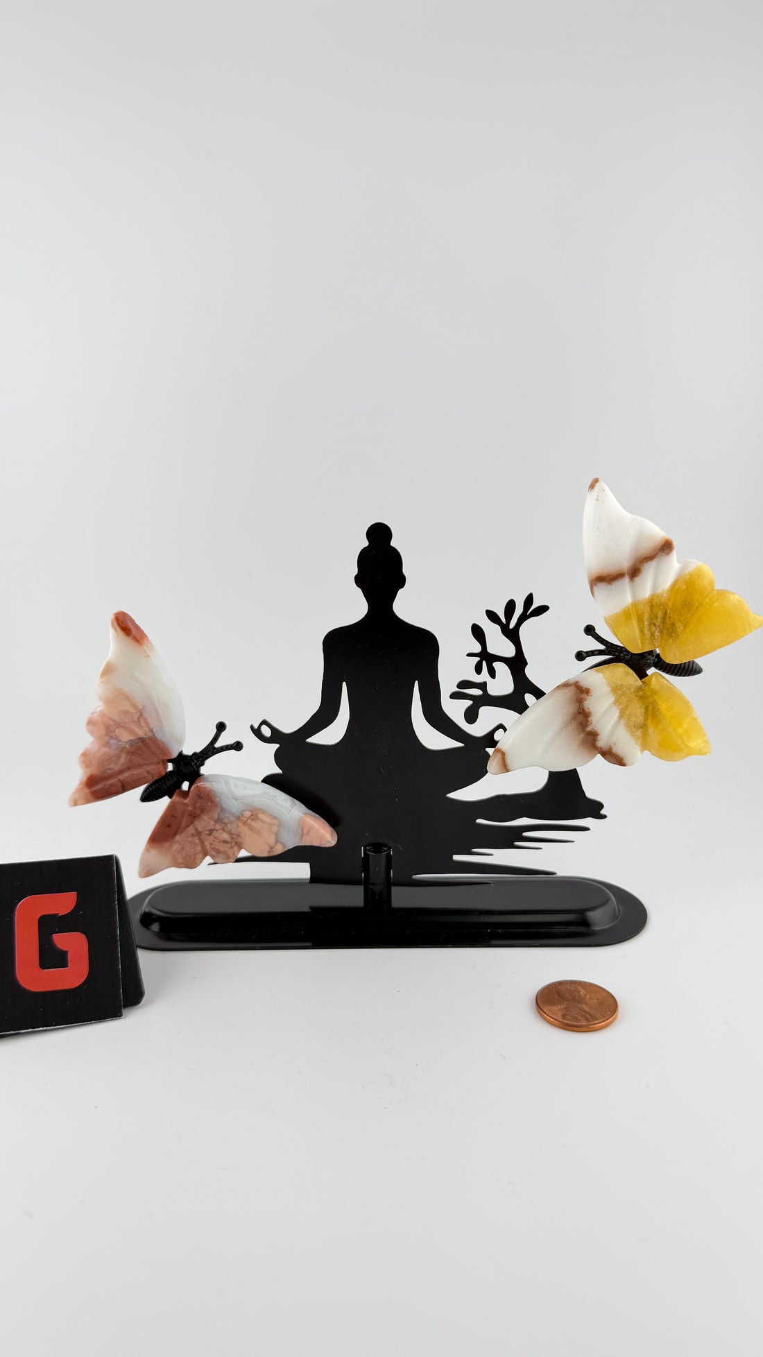 Yoga with Butterfly Wings