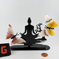 Yoga with Butterfly Wings