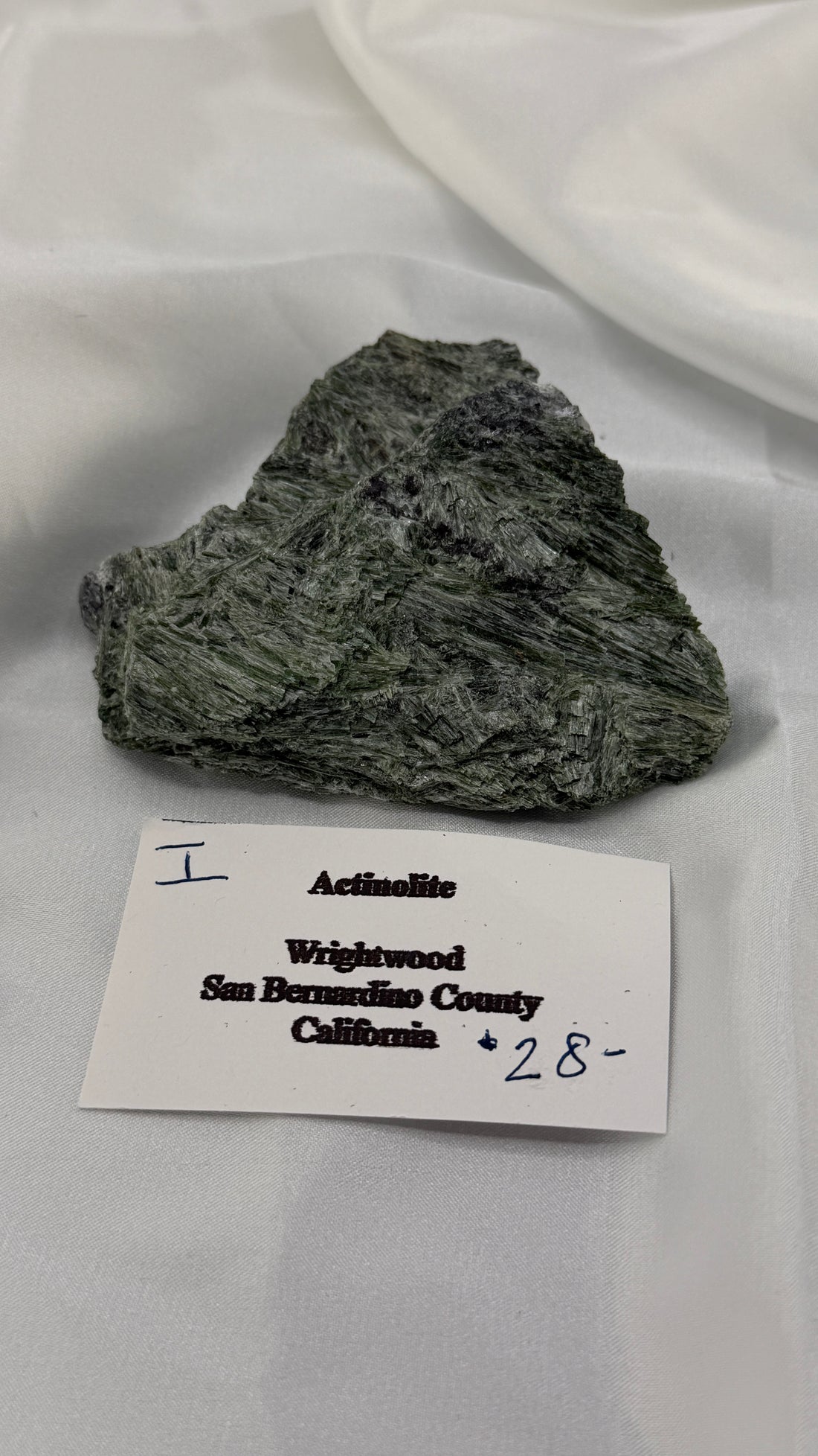 Actinolite Specimens
