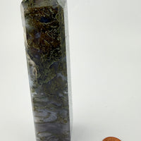 Moss Agate Obelisks-Earth Fairy Holistics