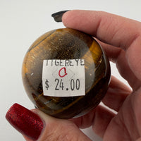 Tiger's Eye Spheres-Earth Fairy Holistics