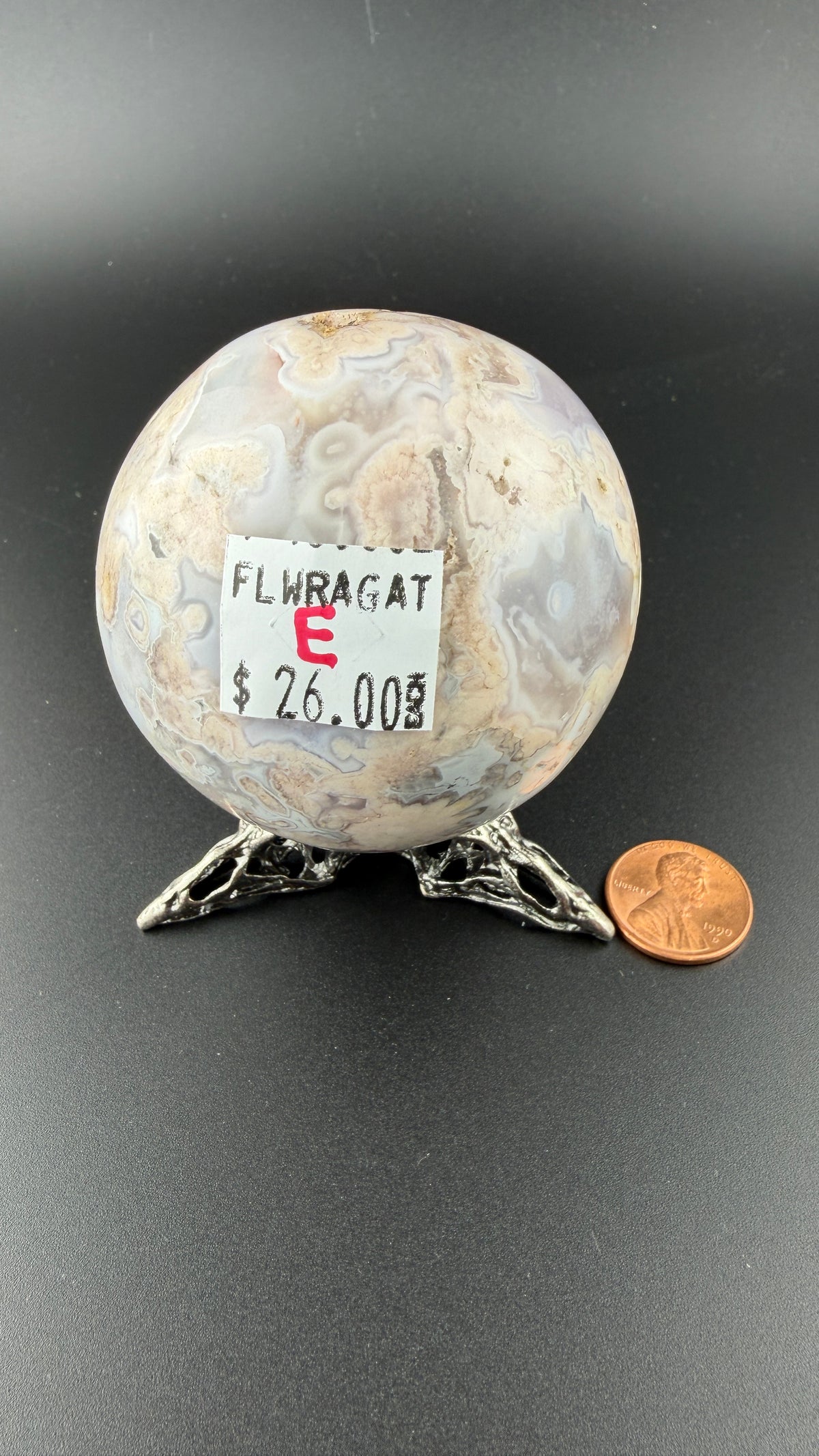 Flower Agate Spheres-Earth Fairy Holistics