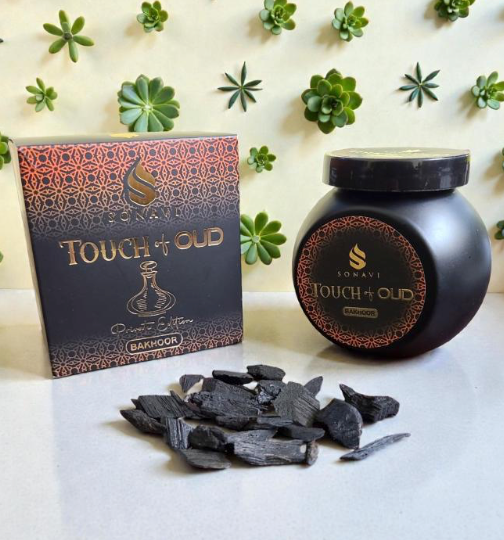 SONAVI – Private Edition Bakhoor Incense Chips - Touch of Oud (40g Jar)-Earth Fairy Holistics