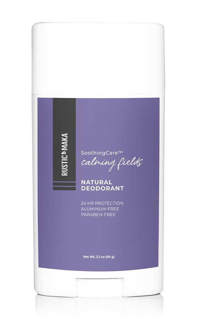 Rustic MAKA Deodorant, Calming Fields