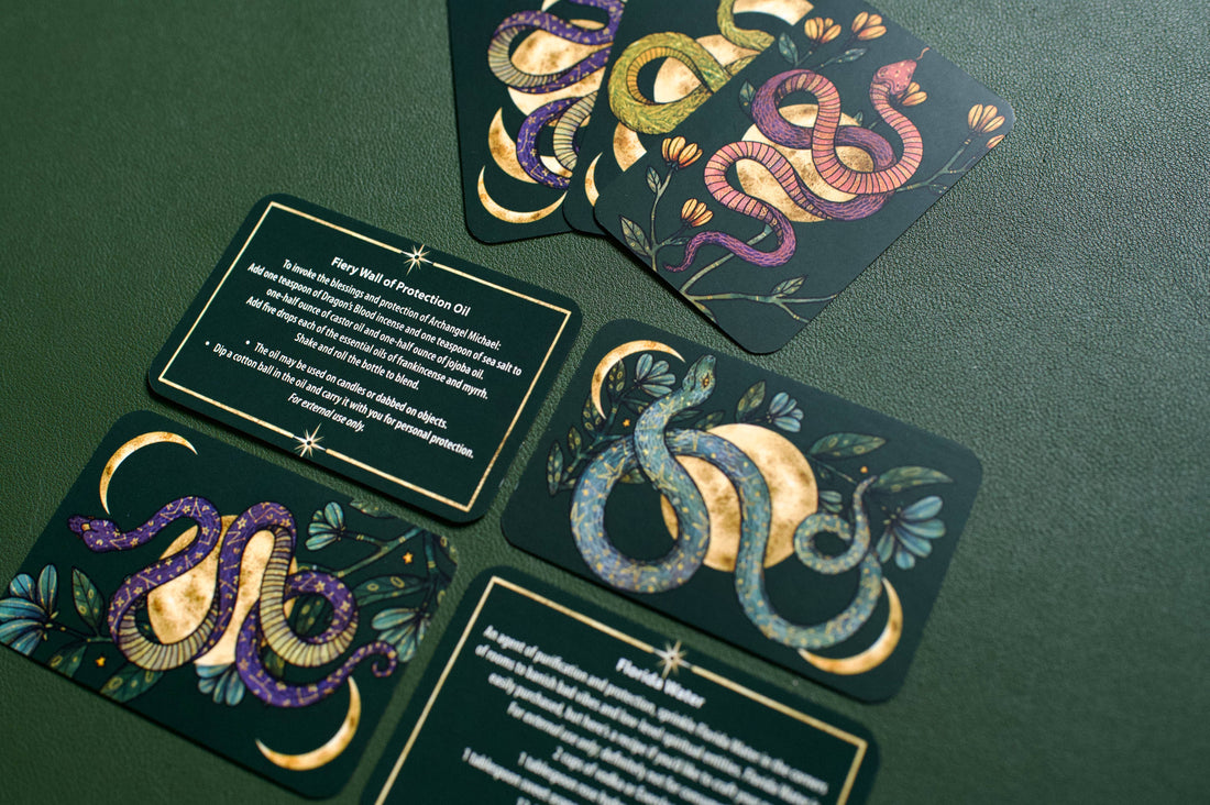 Protection Spells: 36 Cards for Magical Self-Defense (Mini)-Earth Fairy Holistics