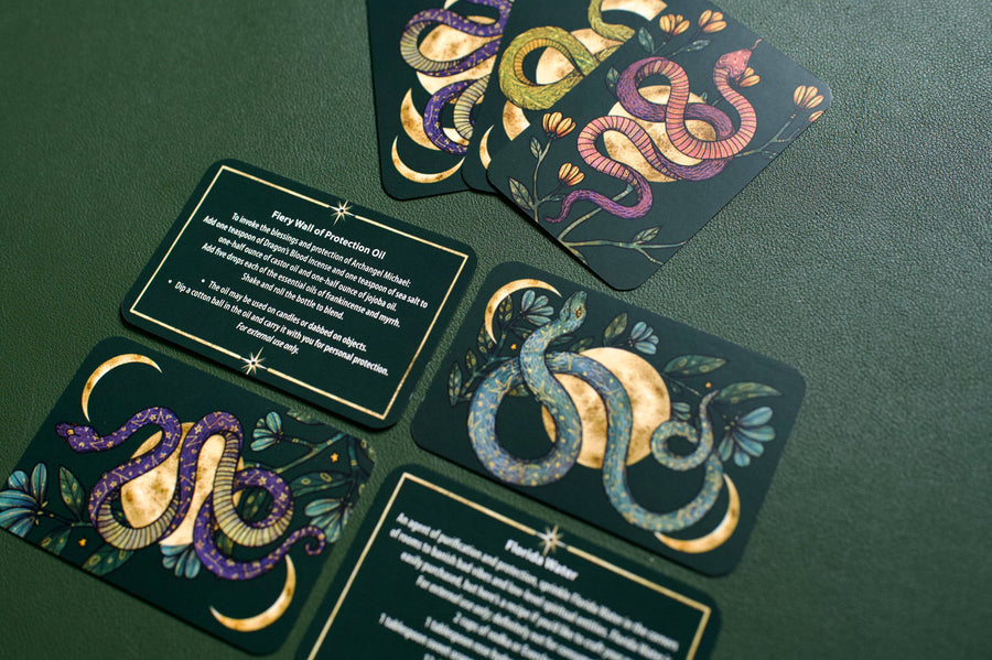Protection Spells: 36 Cards for Magical Self-Defense (Mini)-Earth Fairy Holistics