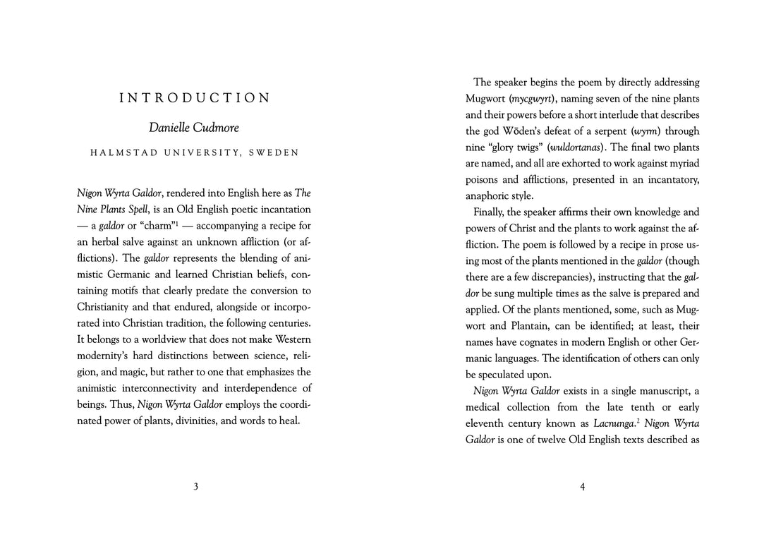 The Nine Plants Spell, 3rd Edition by Joseph S. Hopkins-Earth Fairy Holistics