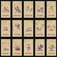 Vintage Stamp Tarot-Earth Fairy Holistics