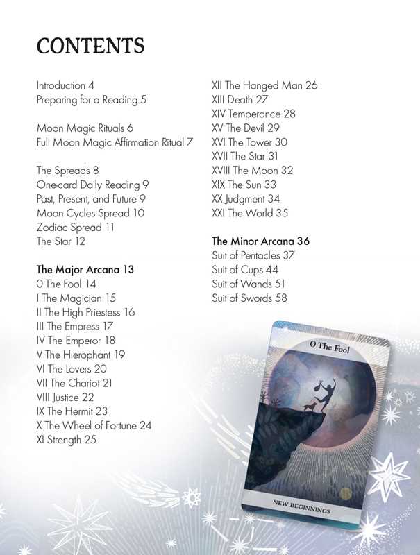 Moon & Stars Tarot by Jayne Wallace-Earth Fairy Holistics