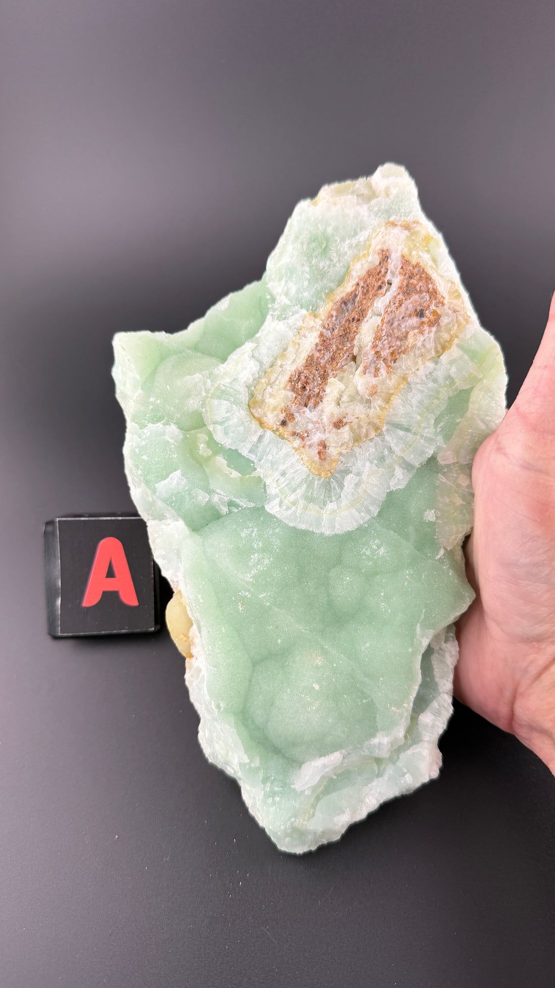 Green Aragonite Specimen