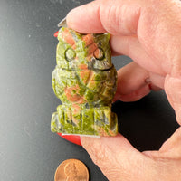 Owl Carvings (Med)-Earth Fairy Holistics